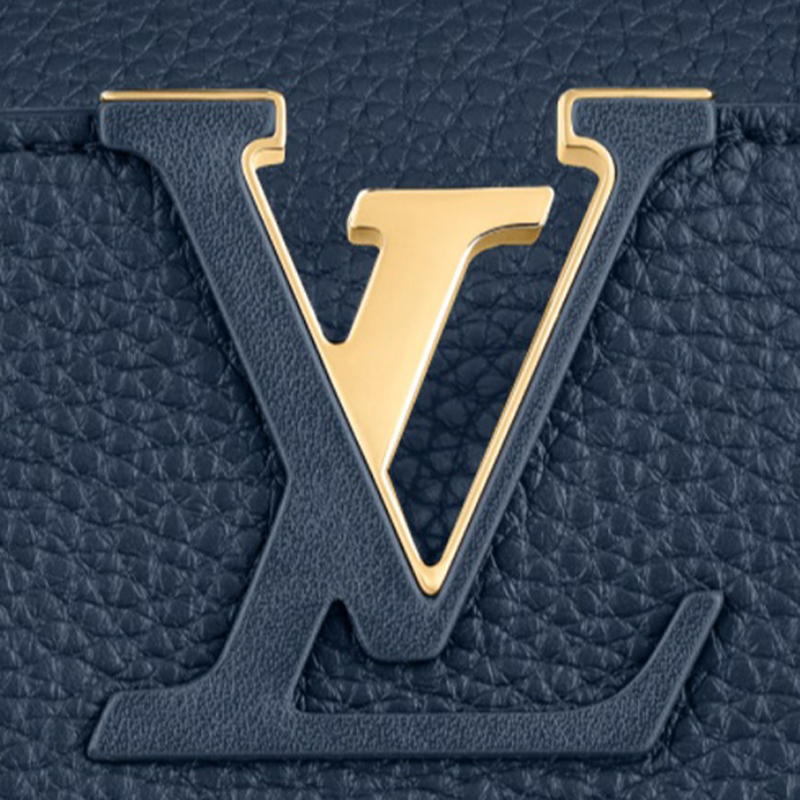 Louis Vuitton CAPUCINES MM  Handbag M59209 Navy Blue